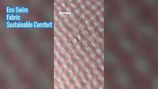 Veja por que escolher tecido de banho ecológico resistente ao cloro com elástico bidirecional