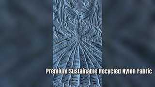 Tecido de nylon reciclado premium para roupas esportivas sustentáveis