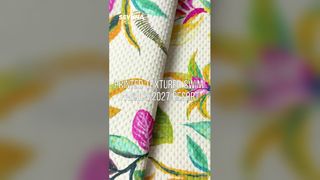 Tecido de roupa de banho reciclado ecológico para moda sustentável