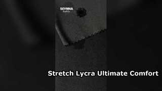 Tecido Lycra elástico de alta elasticidade com absorção de umidade e proteção UV para roupas esportivas