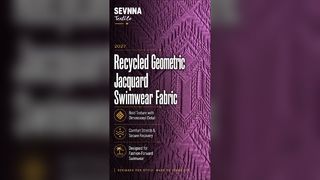 Tecido de nylon reciclado sustentável premium para roupas esportivas