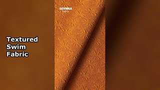 Estiramento alto Textured da tela 300gsm da nadada