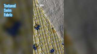 Tecido de natação texturizado: resistente ao cloro de alta elasticidade