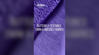 Tecido de natação texturizado UPF 50+ Nylon reciclado